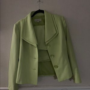 Two piece blazer and skirt